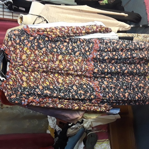 Anthropologie Black and Red  Sundress - Picture 6 of 6